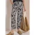7/8-broek met High Waist en Wide Leg pijpen in een Loose Fit pasvorm