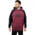 Caterpillar Raglan Katoenen Rood Heren Hoodie