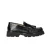 Babouche Bizou-105 chunky leren loafers – zwart