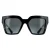 Versace VE4458 GB1/87 zwart donkergrijs zonnebril