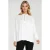 Oversized blouse met plooien voor dames Nife