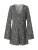 EDITED Jurk ‘Cadence’  gemengde kleuren / zwart