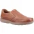 Hush Puppies Heren Aaron Slip On Leren Schoen (Kastanjebruin)