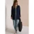 Open vest met een lang model