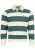 INDICODE JEANS Sweatshirt ‘Dinaro’  donkergroen / wit