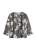 Marc O’Polo Blouse  donkergrijs / wit