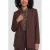 Ruby blazer donkerbruin