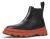 CAMPER Chelsea boots ‘Brutus ‘  roestbruin / zwart