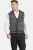 Charles Colby +FIT Collectie gilet DUKE BOYLES Plus Size grijs