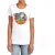 Wonder Woman Superhelden-T-shirt met getailleerde pasvorm voor dames, ter ere van Moederdag (Wit)