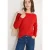 Cecil Dames Cosy structuurmix Dolman in Oranje