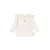 Feetje longsleeve My Little Love met tekst en ruches – offwhite