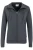 HAKRO Dames Sweatjacket donkergrijs, Effen
