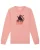 Watapparel Sweatshirt ‘ Cat ‘  rosa / bloedrood / zwart