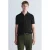 Mango Man regular fit polo – zwart