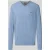 FYNCH-HATTON Regular fit gebreide pullover van mix van katoen en kasjmier