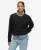 Slouchy Kabelgebreide Trui Black