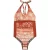 White Stuff California Reversible Swimsuit Orange
