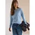 Shirt met lange mouwen, boothals en strepen