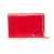 Valentino Vintage rode hoogglans leren schoudertas