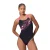 Speedo Dames/Dames Medley Logo Eéndelig Zwempak (Zwart/roze)