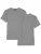Marc O’Polo Shirt ‘Iconic Rib’  grijs gemêleerd
