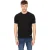 Duck and Cover Heren Littleton Gebreid T-Shirt (Zwart)