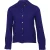 Chloe blouse met knoopsluiting in paarse zijde