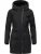 Ragwear Wintermantel ‘Pevilla’  zwart