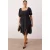 Trendyol Curve Dames Zwart Effen Kort / Mini Kort Casual A-lijn Grote maten Jurk