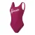Speedo Dames/Dames logo-eendelig badpak (Paars/Wit)