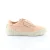 Puma Cali Emboss Cream Tan Leather Low Lace Up Damestrainers 369734 01