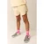 Tumble ’n Dry regular waist sweatshort lichtgeel