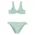 WE Fashion crop bikini mintgroen