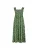 Apricot Jurk  groen / abrikoos / zwart / wit