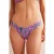 Boden Curved-top Bikini Bottoms Festival Pink, Vine Terrace