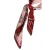 Sarlini sjaaltje met print rood/roze