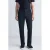Mango Man slim fit casual broek met wol – marine