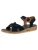 Tamaris Sandalen met riem  marine
