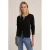 WE Fashion vest met textuur zwart