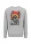 Oldskull Sweatshirt ‘Wrldvibe Return to Wild Graphic’  grijs