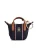 TOMMY HILFIGER Sleutelhanger ‘Popette’  navy / bruin / rood / wit
