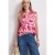 Street One Dames Top met kraag en structuurmix in Wit