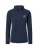 CASH-MERE.CH Fleece jas  navy / wit