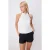 TRENDYOLMİLLA Dames Ecru Effen Kort Getailleerd Blouses