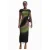 Desigual midi zomerjurk met print – groen
