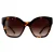 Prada PR17ZS VAU6S1 honing schildpad bruin gradiënt zonnebril