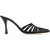 Zwarte Leren Nadia Mules