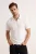 TRENDYOL MAN Heren Ecru Effen Kort Regular fit Poloshirts