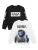 Cool Club Sweatshirt  blauw / pink / zwart / wit